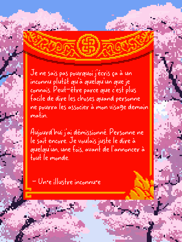 Lettre anonyme